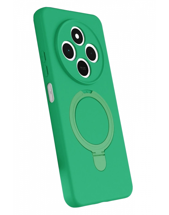 Newface Xiaomi Redmi 14C Regal Magsafe Standlı Kapak - Yeşil