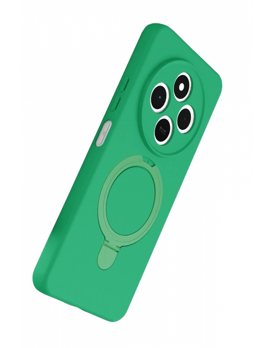 Newface Xiaomi Redmi 14C Regal Magsafe Standlı Kapak - Yeşil