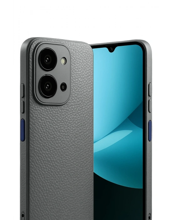 Newface Xiaomi Redmi 15C 4G Thermax Silikon Kılıf - Gri