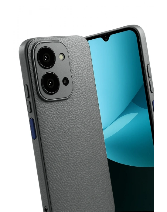 Newface Xiaomi Redmi 15C 4G Thermax Silikon Kılıf - Gri