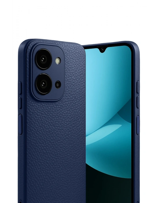 Newface Xiaomi Redmi 15C 4G Thermax Silikon Kılıf - Lacivert