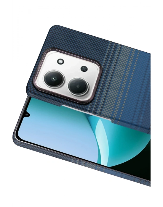 Newface Xiaomi Redmi 15C 4G Vega Magsafe Kapak - Mavi