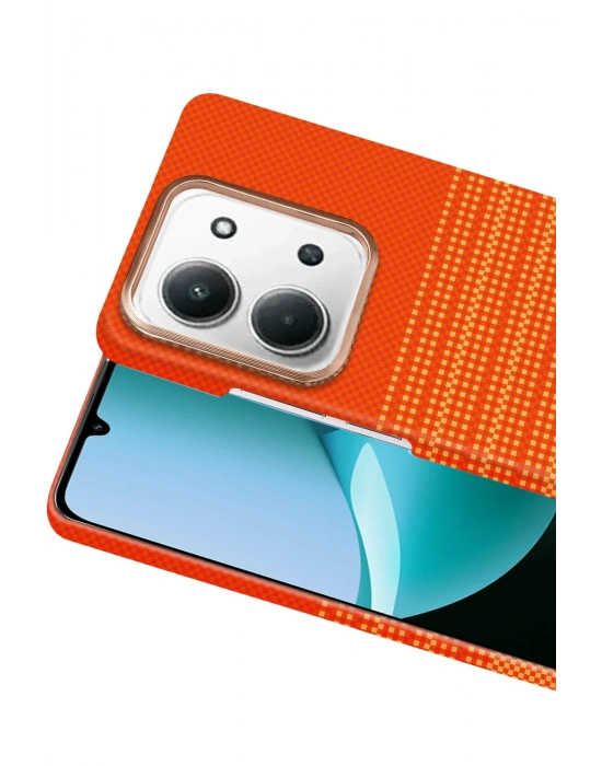 Newface Xiaomi Redmi 15C 4G Vega Magsafe Kapak - Sarı