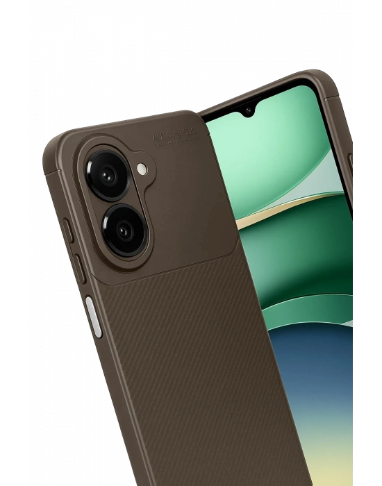 Newface Xiaomi Redmi A5 4G Auto Focus Karbon Kapak - Kahverengi