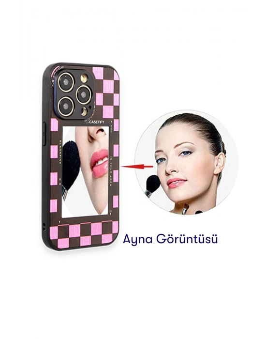 Newface Xiaomi Redmi Note 10 Pro Kılıf Mirror Desenli Kapak - Mirror - 4