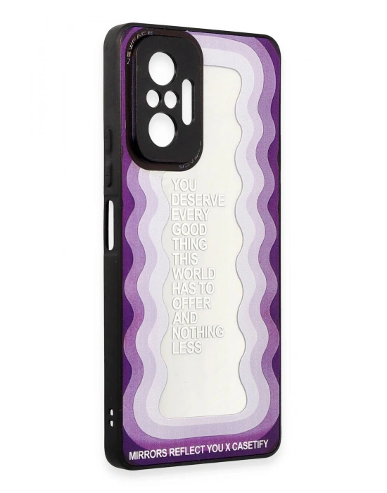 Newface Xiaomi Redmi Note 10 Pro Kılıf Mirror Desenli Kapak - Mirror - 5