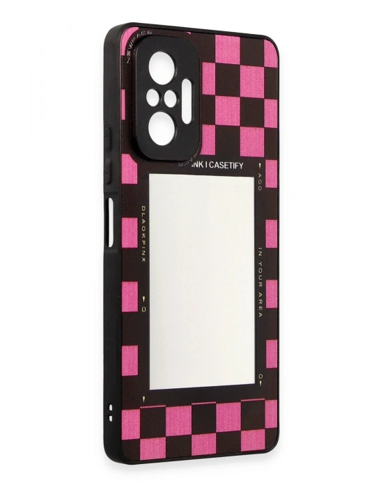 Newface Xiaomi Redmi Note 10 Pro Kılıf Mirror Desenli Kapak - Mirror - 8