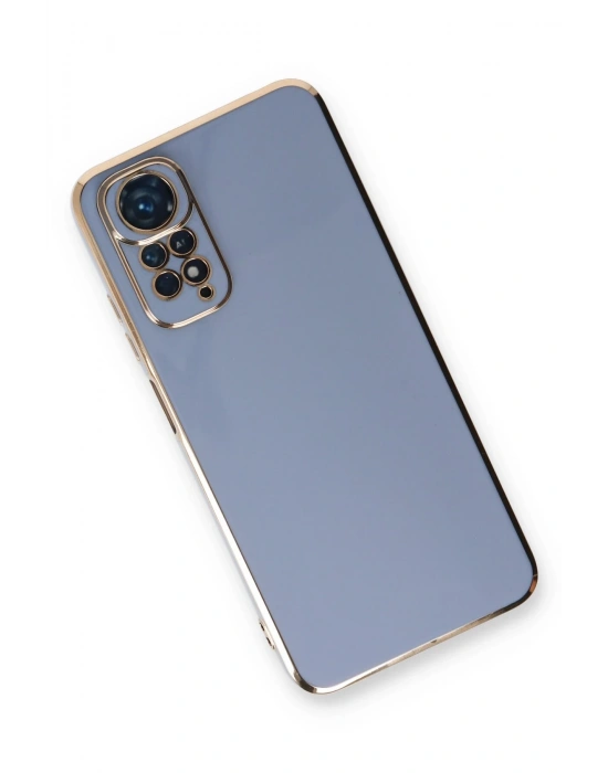 Newface Xiaomi Redmi Note 11 Kılıf Volet Silikon - Mavi