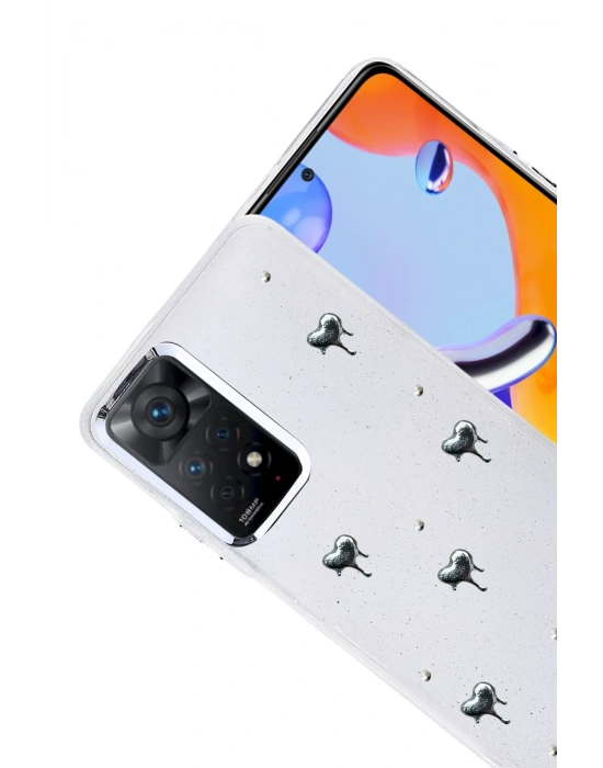 Newface Xiaomi Redmi Note 11 Pro Fiyonk Desenli Kapak - Desen 1