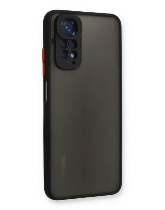 Newface Xiaomi Redmi Note 11 Pro Kılıf Montreal Silikon Kapak - Siyah