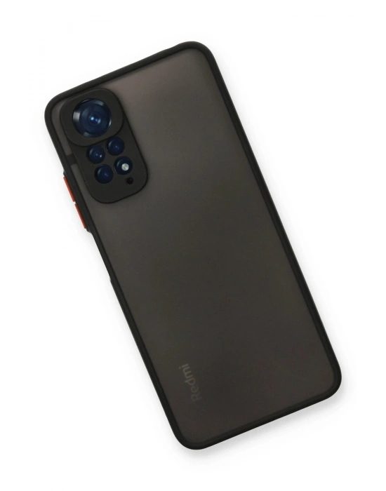 Newface Xiaomi Redmi Note 11 Pro Kılıf Montreal Silikon Kapak - Siyah