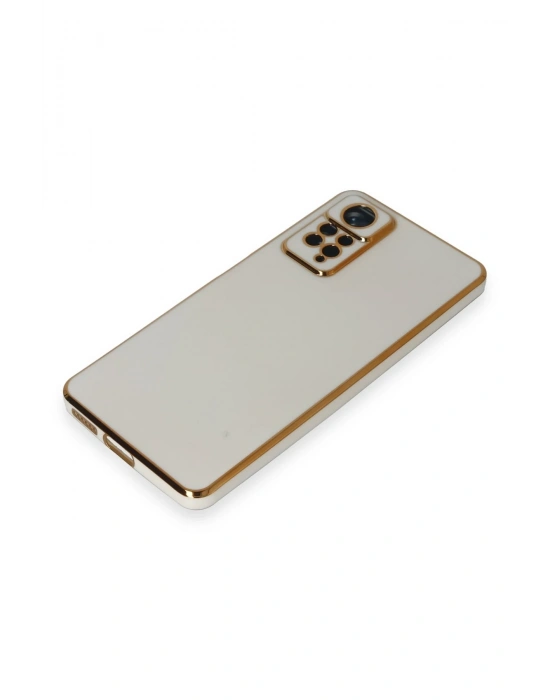 Newface Xiaomi Redmi Note 11 Pro Kılıf Volet Silikon - Beyaz