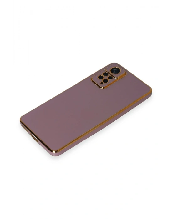 Newface Xiaomi Redmi Note 11 Pro Kılıf Volet Silikon - Mor