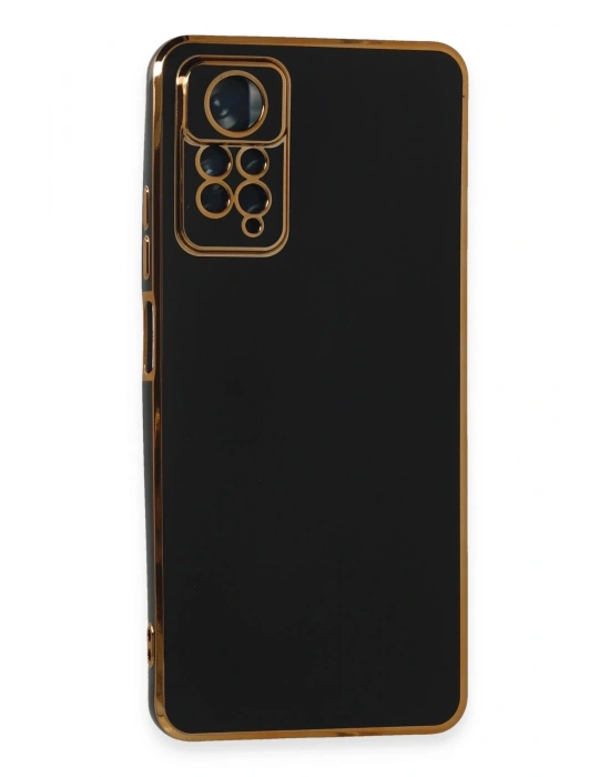 Newface Xiaomi Redmi Note 11 Pro Kılıf Volet Silikon - Siyah