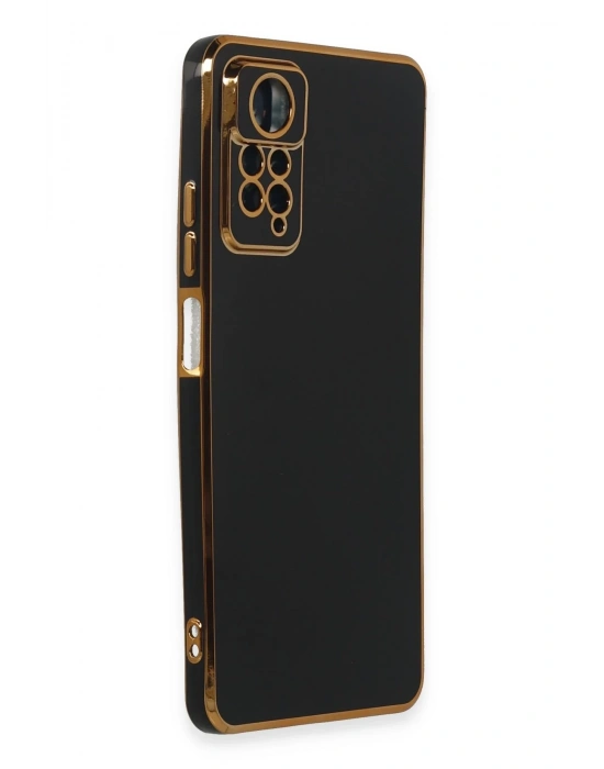 Newface Xiaomi Redmi Note 11 Pro Kılıf Volet Silikon - Siyah