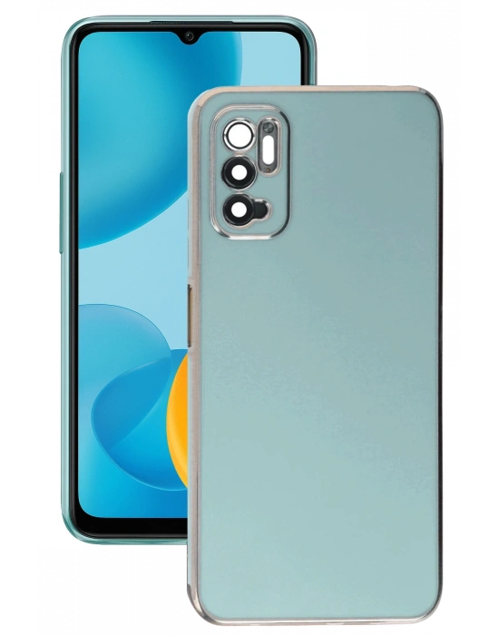 Newface Xiaomi Redmi Note 11 SE Kılıf Volet Silikon - Açık Yeşil