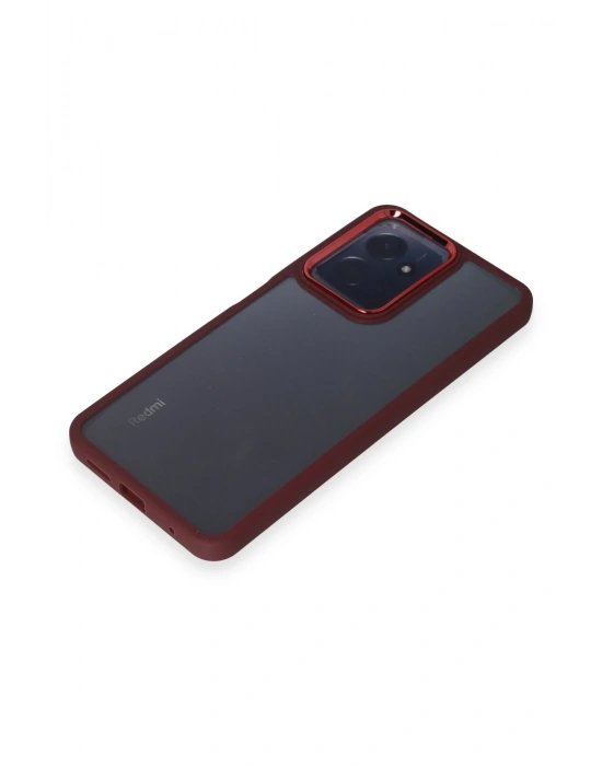 Newface Xiaomi Redmi Note 12 4G Kılıf Dora Kapak - Kırmızı