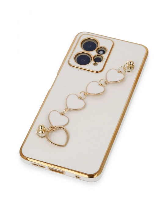 Newface Xiaomi Redmi Note 12 4G Kılıf Esila Silikon - Beyaz