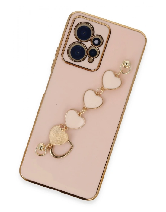 Newface Xiaomi Redmi Note 12 4G Kılıf Esila Silikon - Pudra