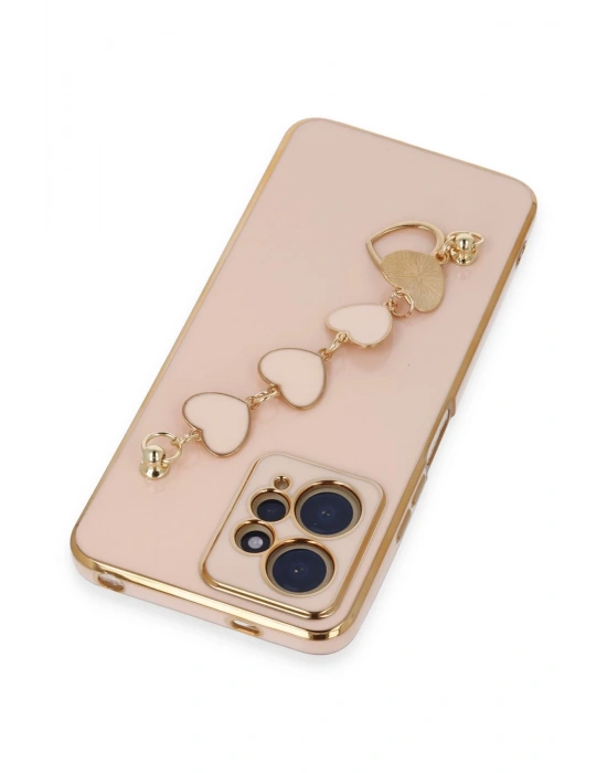 Newface Xiaomi Redmi Note 12 4G Kılıf Esila Silikon - Pudra