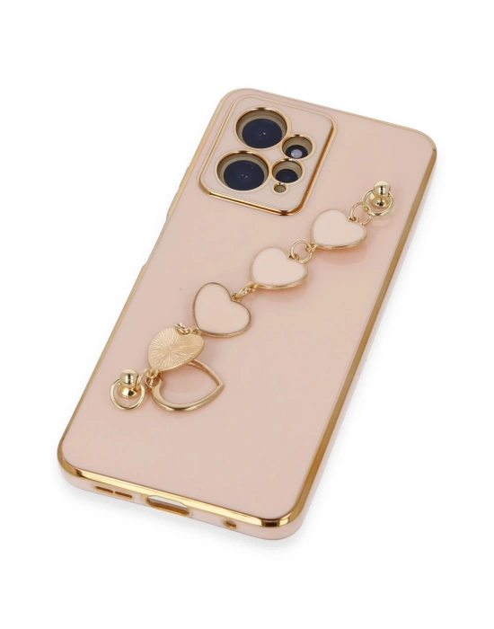 Newface Xiaomi Redmi Note 12 4G Kılıf Esila Silikon - Pudra