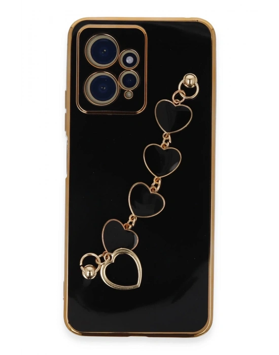 Newface Xiaomi Redmi Note 12 4G Kılıf Esila Silikon - Siyah