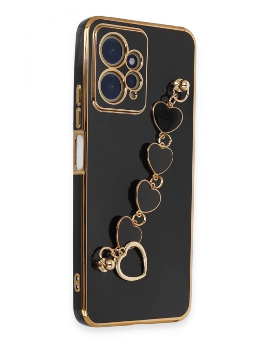 Newface Xiaomi Redmi Note 12 4G Kılıf Esila Silikon - Siyah