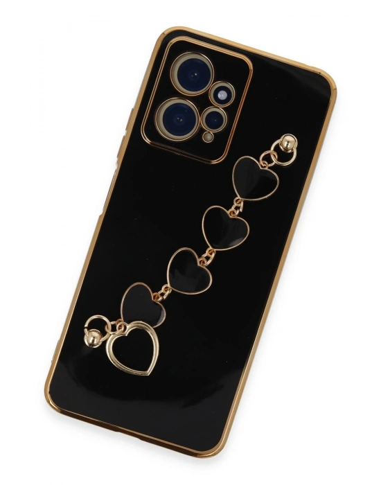 Newface Xiaomi Redmi Note 12 4G Kılıf Esila Silikon - Siyah