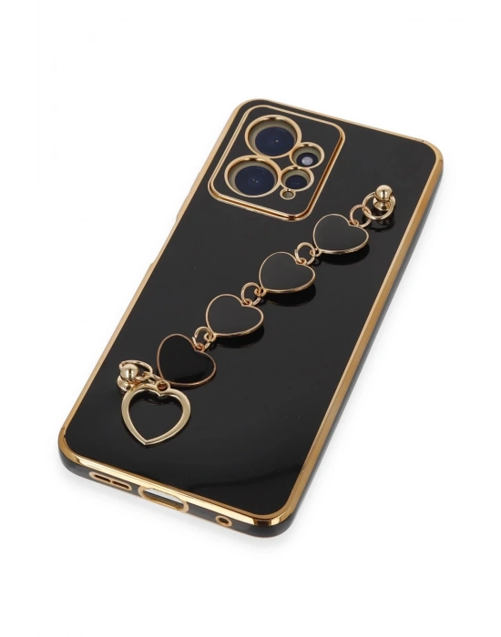 Newface Xiaomi Redmi Note 12 4G Kılıf Esila Silikon - Siyah