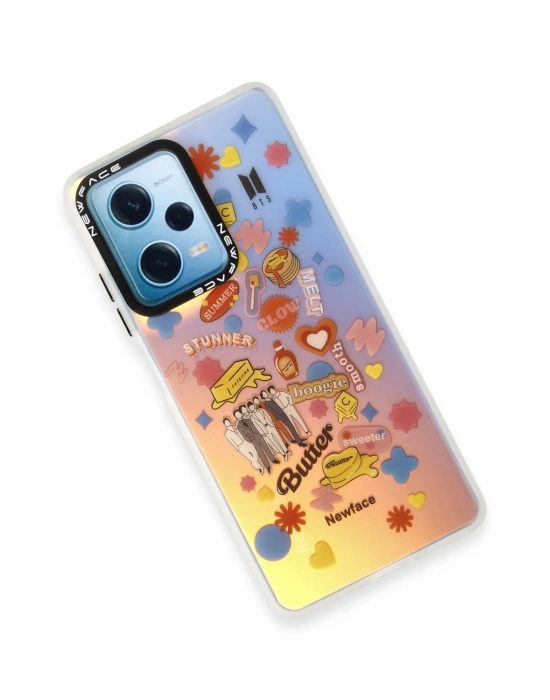 Newface Xiaomi Redmi Note 12 4G Kılıf Estoril Desenli Kapak - Estoril - 16