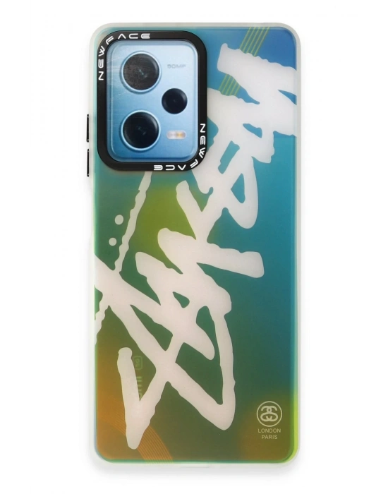 Newface Xiaomi Redmi Note 12 4G Kılıf Estoril Desenli Kapak - Estoril - 2