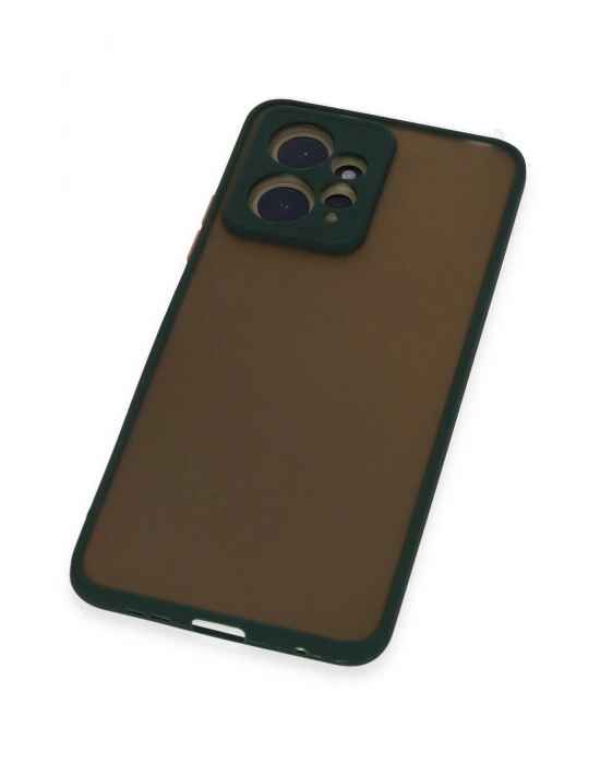 Newface Xiaomi Redmi Note 12 4G Kılıf Montreal Silikon Kapak - Yeşil