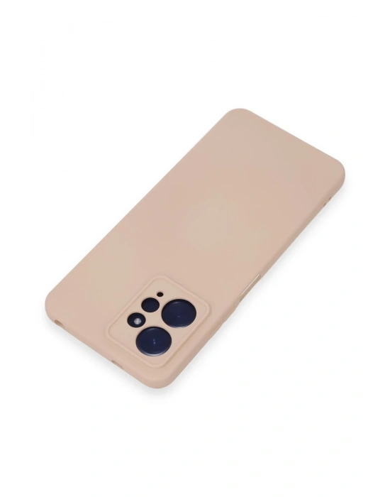 Newface Xiaomi Redmi Note 12 4G Kılıf Nano içi Kadife Silikon - Pudra