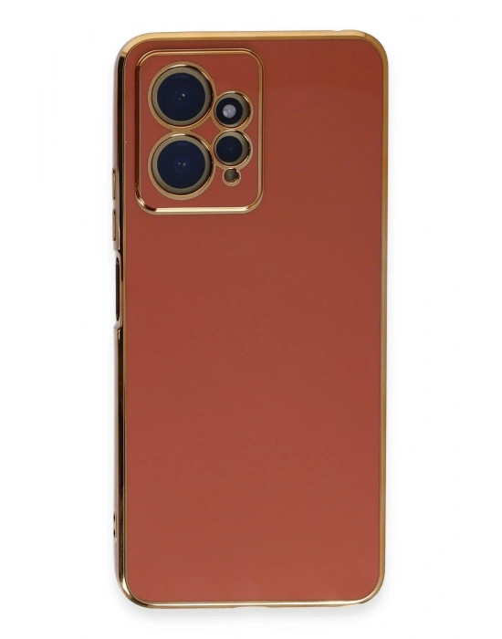 Newface Xiaomi Redmi Note 12 4G Kılıf Volet Silikon - Kırmızı