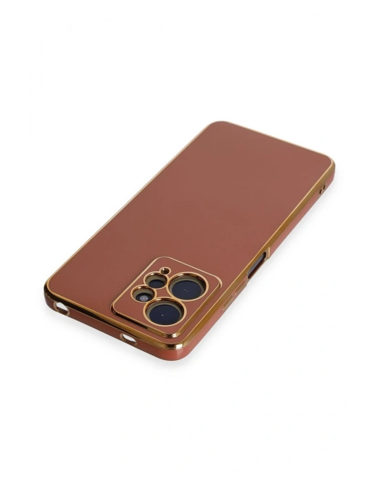 Newface Xiaomi Redmi Note 12 4G Kılıf Volet Silikon - Kırmızı