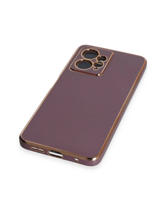 Newface Xiaomi Redmi Note 12 4G Kılıf Volet Silikon - Mor