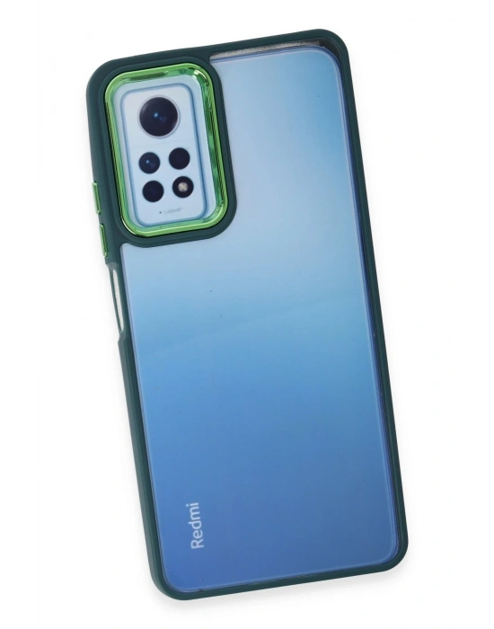 Newface Xiaomi Redmi Note 12 Pro 4G Kılıf Dora Kapak - Haki Yeşil