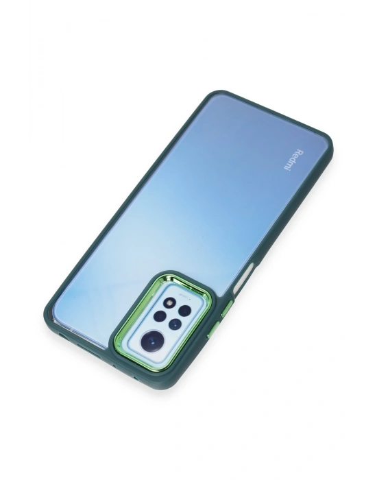 Newface Xiaomi Redmi Note 12 Pro 4G Kılıf Dora Kapak - Haki Yeşil