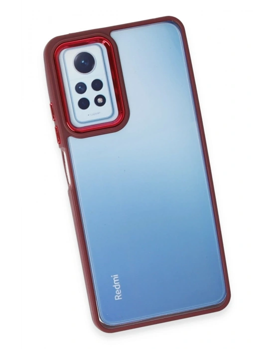 Newface Xiaomi Redmi Note 12 Pro 4G Kılıf Dora Kapak - Kırmızı