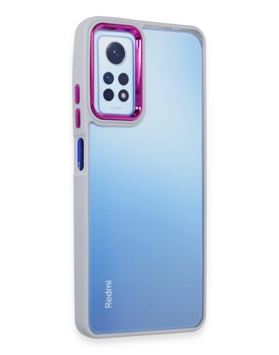 Newface Xiaomi Redmi Note 12 Pro 4G Kılıf Dora Kapak - Lila