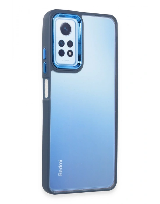 Newface Xiaomi Redmi Note 12 Pro 4G Kılıf Dora Kapak - Mavi