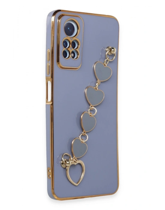 Newface Xiaomi Redmi Note 12 Pro 4G Kılıf Esila Silikon - Gri