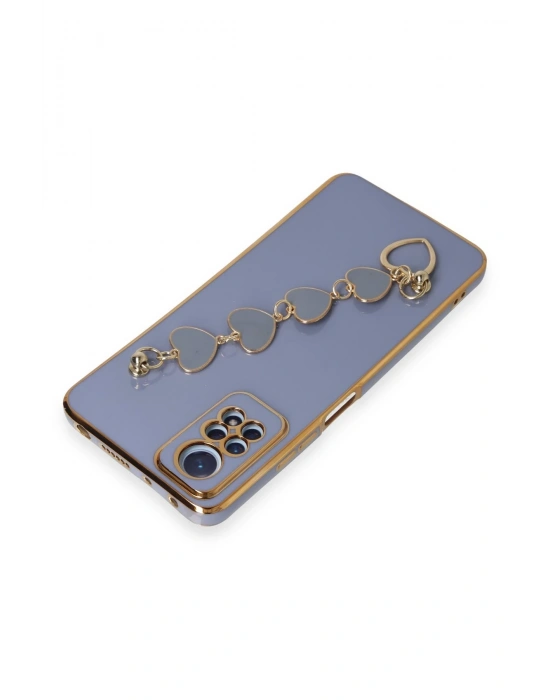 Newface Xiaomi Redmi Note 12 Pro 4G Kılıf Esila Silikon - Gri