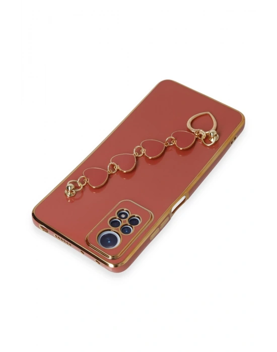 Newface Xiaomi Redmi Note 12 Pro 4G Kılıf Esila Silikon - Kırmızı