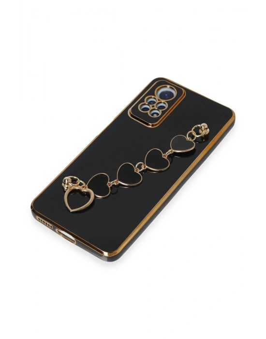 Newface Xiaomi Redmi Note 12 Pro 4G Kılıf Esila Silikon - Siyah