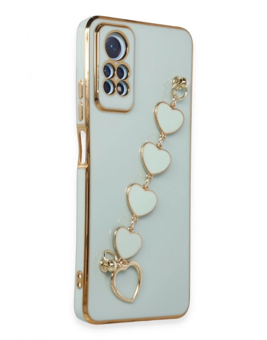 Newface Xiaomi Redmi Note 12 Pro 4G Kılıf Esila Silikon - Su Yeşili