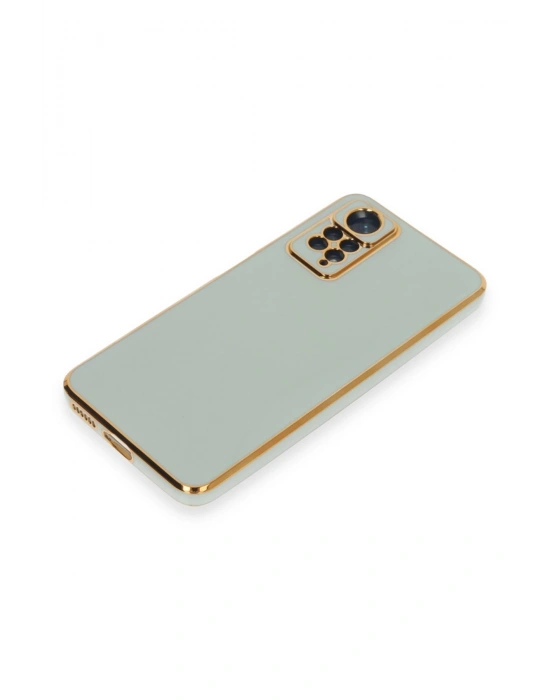 Newface Xiaomi Redmi Note 12 Pro 4G Kılıf Volet Silikon - Açık Yeşil