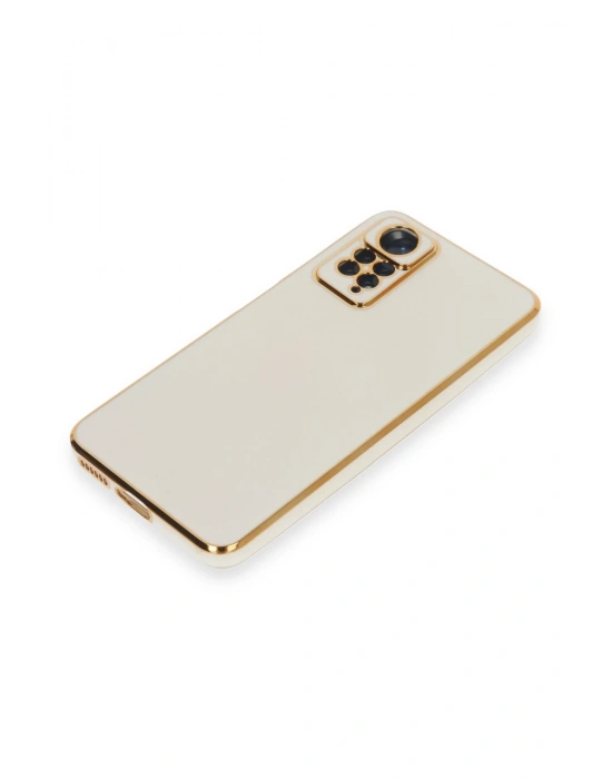 Newface Xiaomi Redmi Note 12 Pro 4G Kılıf Volet Silikon - Beyaz