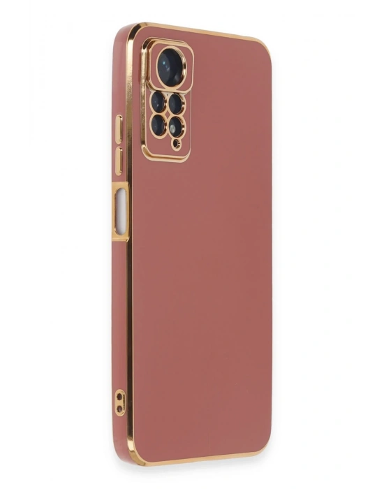 Newface Xiaomi Redmi Note 12 Pro 4G Kılıf Volet Silikon - Kırmızı