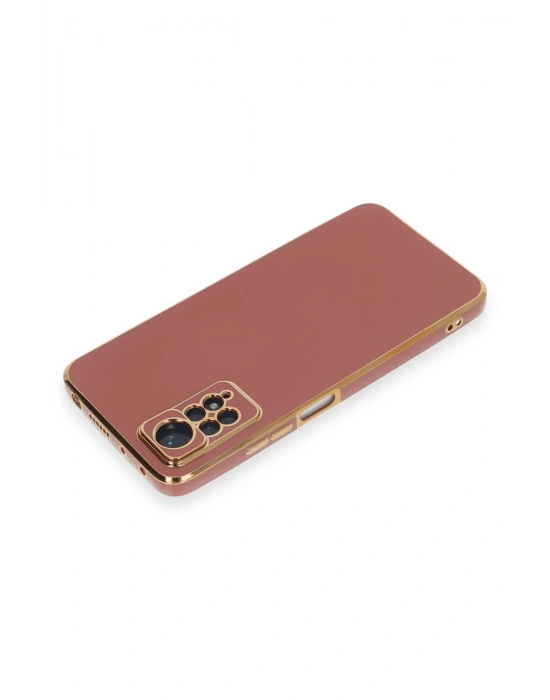 Newface Xiaomi Redmi Note 12 Pro 4G Kılıf Volet Silikon - Kırmızı